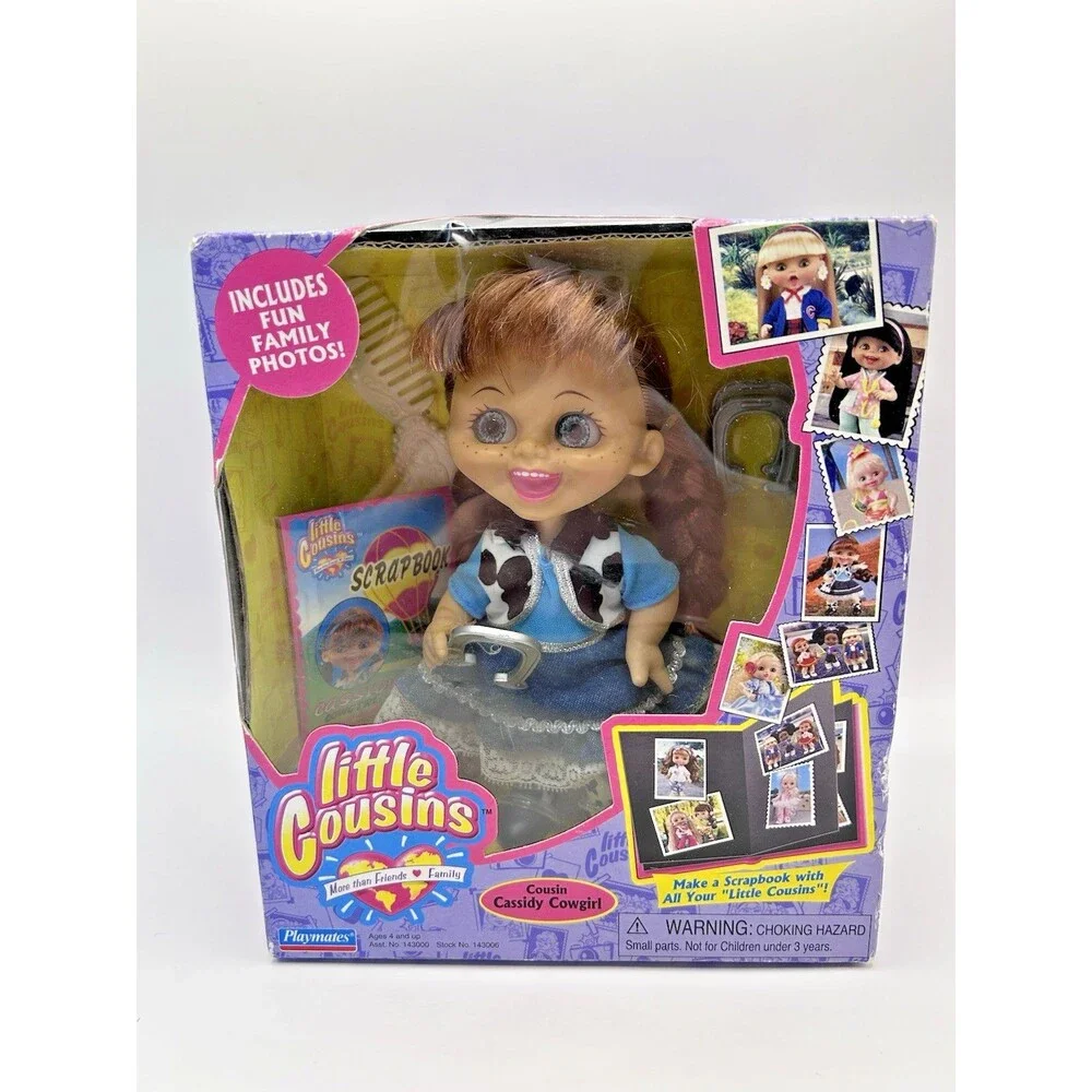 Vintage Playmates Little Cousins Doll 